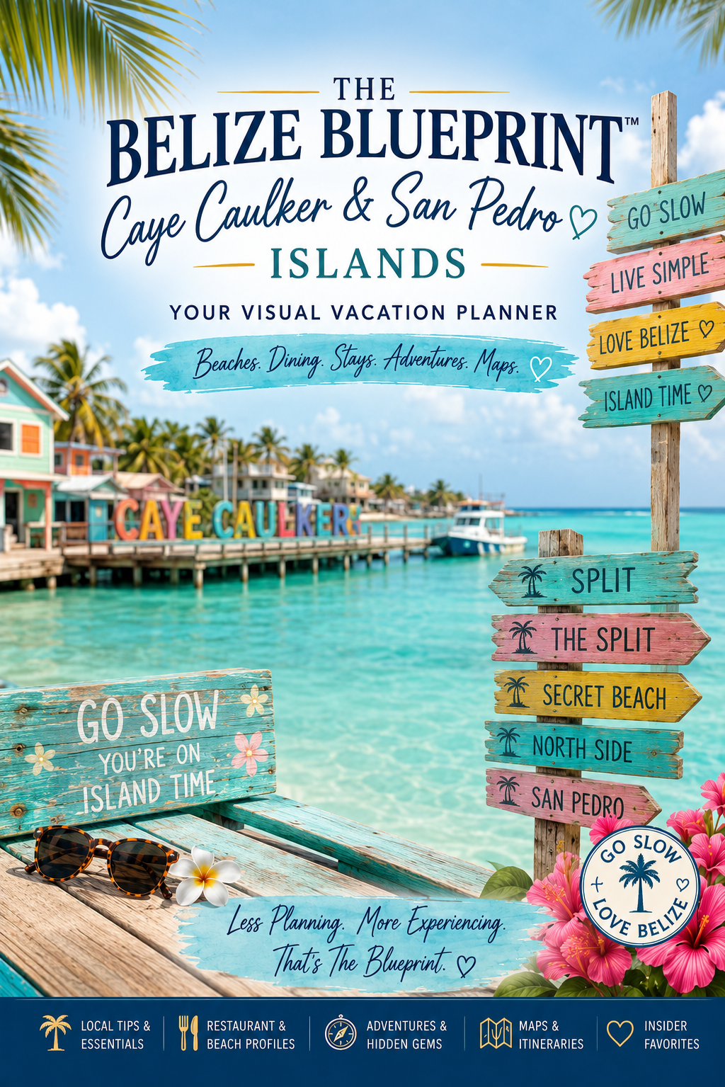 The Belize Blueprint: Caye Caulker, San Pedro & the Barrier Reef Travel Guide