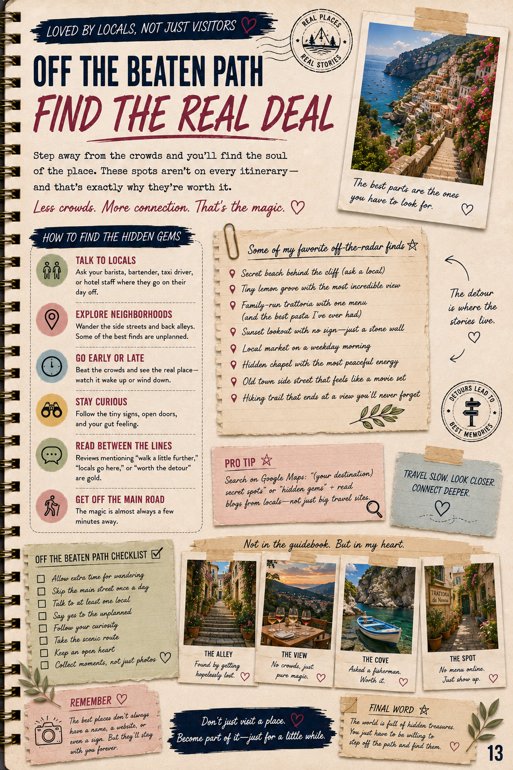 The Off the Beaten Path Blueprint