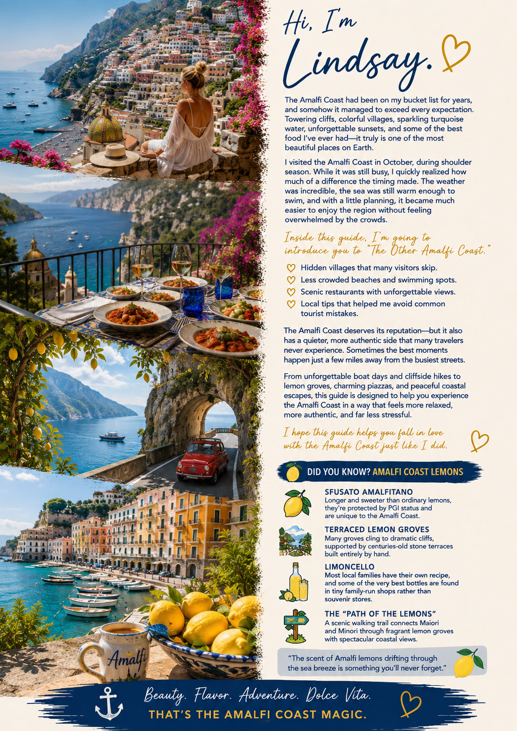 The Amalfi Coast Blueprint