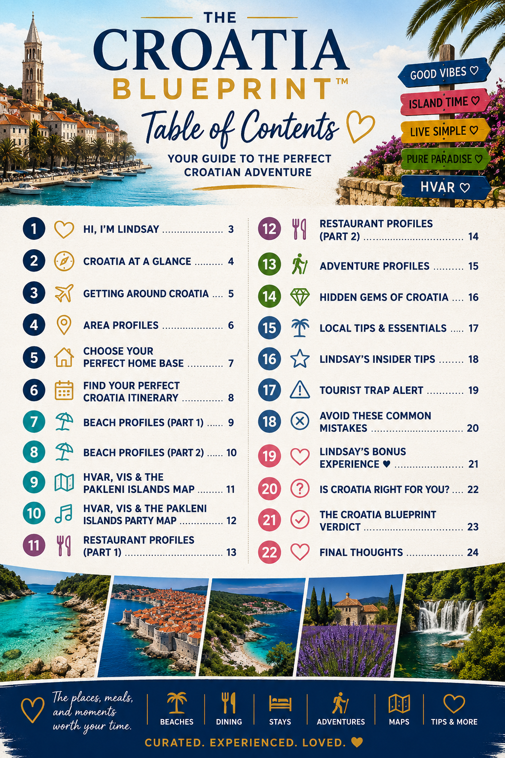 The Croatia Blueprint: Island Hopping, Split, Hvar & Adriatic Travel Tips